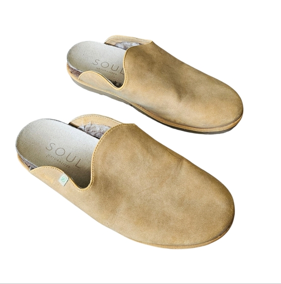 SOUL Naturalizer Shoes - Soul By Naturalizer Yellow Mustard Amelia Slip On Faux Fur Lined Loafer Shoes